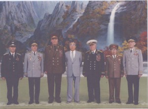 Российские ветераны Корейской войны на приеме у Ким Ир Сена. 1993