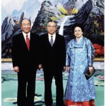 Встреча Мун Сон Мёна с Ким Ир Сеном в 1991 году