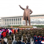 В КНДР отмечают день рождения первого президента Ким Ир Сена