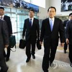 Южнокорейская делегация прибыла на переговоры о недвижимости в Кымгансан
