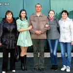Семья Якова Новиченко в Пхеньяне. Фото: ЦТАК.