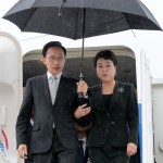Президент РК Ли Мён Бак прибыл с визитом в США