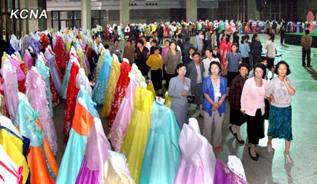 выставка корейской одежды