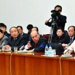 Иностранные журналисты на пресс-конференции в Пхеньяне. Фото: ЦТАК