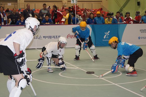 Игровой момент со сборной Китая. Фото: Special Olympics Russia