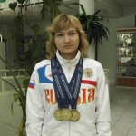 Екатерина Сазонова, горнолыжный спорт, 3 "золотых" медали Пхёнчхана 2013. Фото: OneKorea.RU