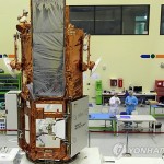 Южнокорейский научный спутник STSAT-2C передал первые инфракрасные снимки Корейского полуострова