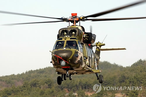 Первый южнокорейский вертолет «Сурион». Фото: Рёнхап.