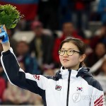 Южнокорейская спортсменка Сим Сок Хи завоевала серебряную медаль на зимней Олимпиаде в Сочи