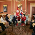 Президент РК Пак Кын Хе прибыла с визитом в Канаду
