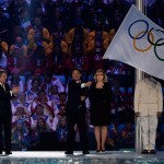 Церемония передачи олимпийского флага от Сочи Пхенчхану состоялась на стадионе “Фишт”