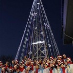 Южная Корея решила не зажигать огни на рождественской елке на границе с КНДР