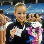 Сон Ён Чжэ завоевала серебряную медаль в финала Кубка мира по художественной гимнастике