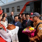 250 корейцев выехали из Владивостока в Берлин на “Поезде дружбы Евразии»