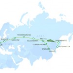 По России едет южнокорейский “Евразийский поезд дружбы”