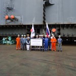 Заложен киль головного судна серии новых арктических танкеров СКФ