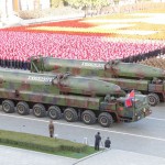 На военном параде в Пхеньяне продемонстрированы межконтинентальные баллистические ракеты