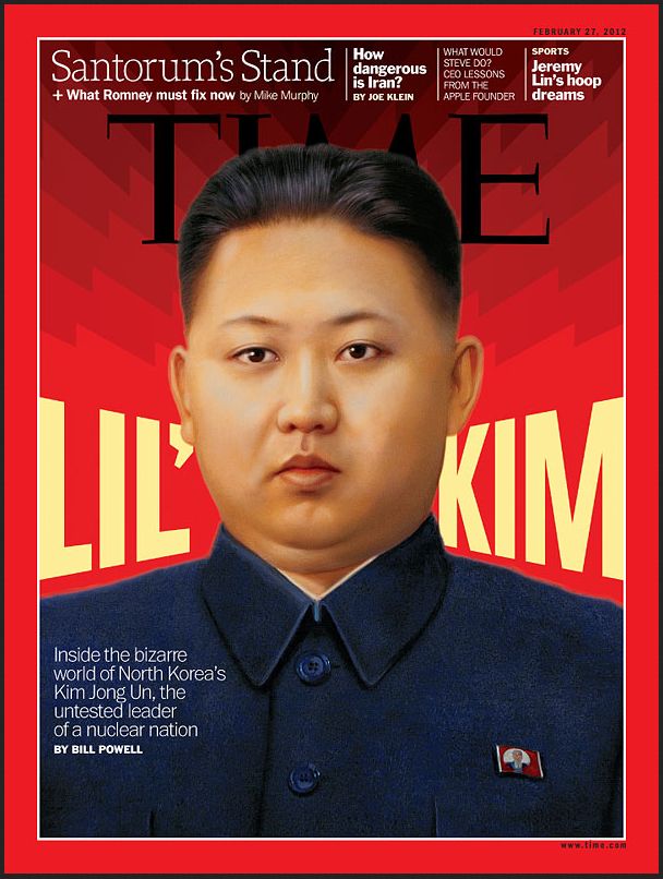 Обложка американского журнала TIME за февраль 2012 года.