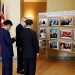 В посольстве КНДР в РФ прошли фотовыставка и торжественная дискуссия