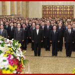 Ким Чен Ын по случаю Нового 2022 года посетил Кымсусанский Дворец Солнца
