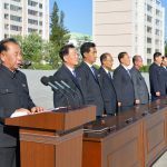 Прошла церемония передачи сельхозмашин, направленных Ким Чен Ыном в провинцию Южный Хванхэ