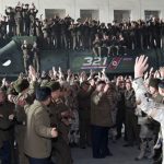 Ким Чен Ыну преподнесли письмо решимости работники ракетного сектора Академии национальной обороны