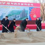 ﻿Прошла церемония начала строительства новой улицы в районе Сопхо г. Пхеньяна