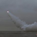 ﻿Проведены учения по запуску стратегических крылатых ракет из подводного положения