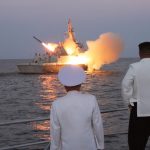 Ким Чен Ын инспектировал 2-й гвардейский дивизион надводных кораблей Восточноморского флота ВМС КНА