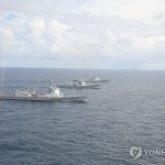 ВМС РК, США и Японии провели совместные учения