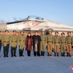 Ким Чен Ын по случаю Дня авиации нанес поздравительный визит в Командование ВВС КНА и авиационный полк