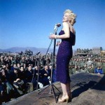 Выступление Мэрилин Монро в Корее в 1954 году