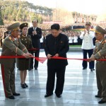 Открытие выставки вооружения и техники Корейской Народной Армии в Пхеньяне