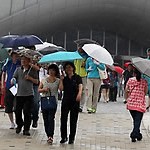 На Корею обрушился долгожданный дождь