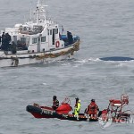 Потерпевшее крушение в Южной Корее судно полностью затонуло