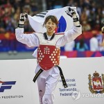 Представительница Южной Кореи Ха Мин А завоевала золото ЧМ по тхэквондо