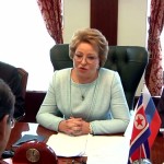 Председатель СФ В. Матвиенко провела переговоры с Председателем Верховного Народного Собрания КНДР Цой Тхэ Боком