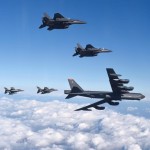 США перебросили в Южную Корею стратегический бомбардировщик B-52