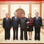 Ким Чен Ын встретился с членами корейской делегации на высоком уровне, посетившими территорию Южной стороны