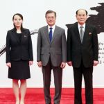 Делегация КНДР на высоком уровне встретилась в Чхонвадэ с президентом Южной Кореи