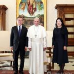 Президент РК получил послание Папы Римского Франциска